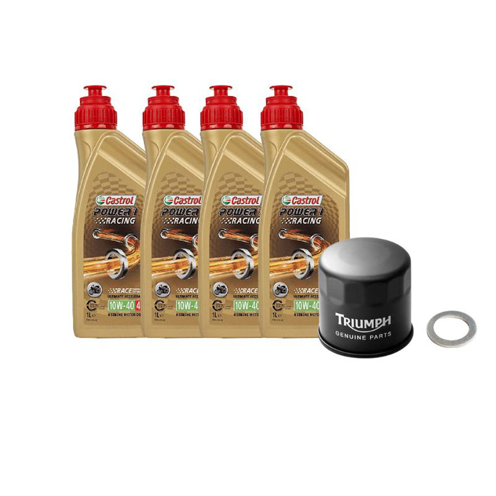 ÓLEOS E LUBRIFICANTES - ÓLEO DE MOTOR TRIUMPHCompre online e receba em  casa. Parcelamento em até 6x sem juros.